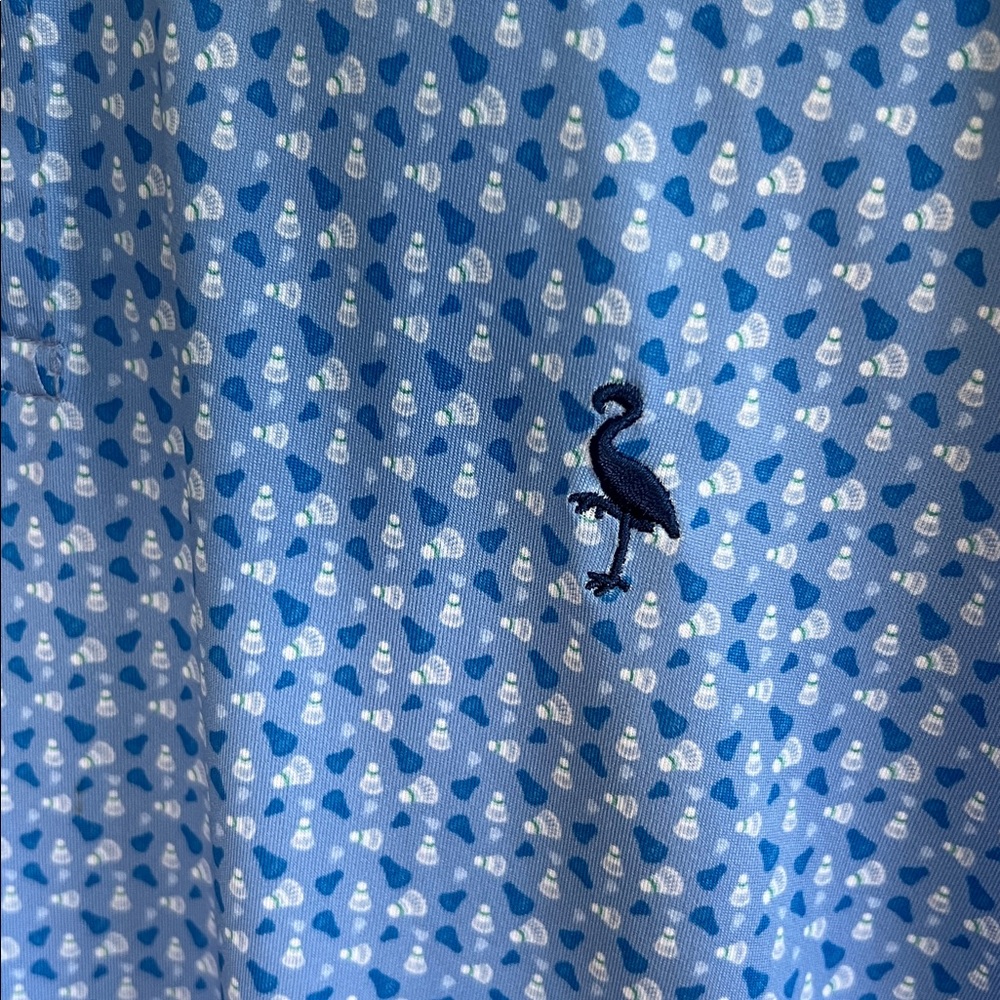 TailorByrd Badminton Print Performance 
Polo - Picture 2 of 9